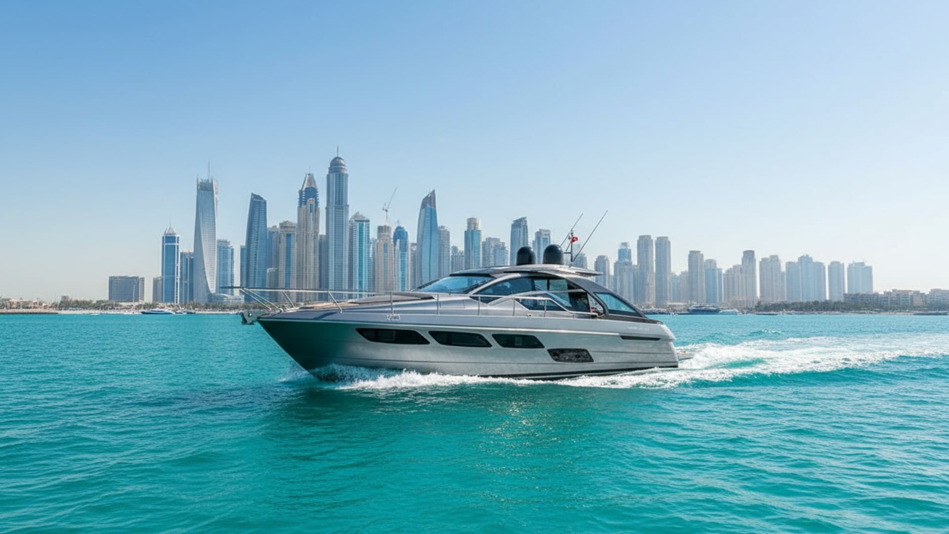 Sapphire Jewel 52 ft yacht charter Dubai