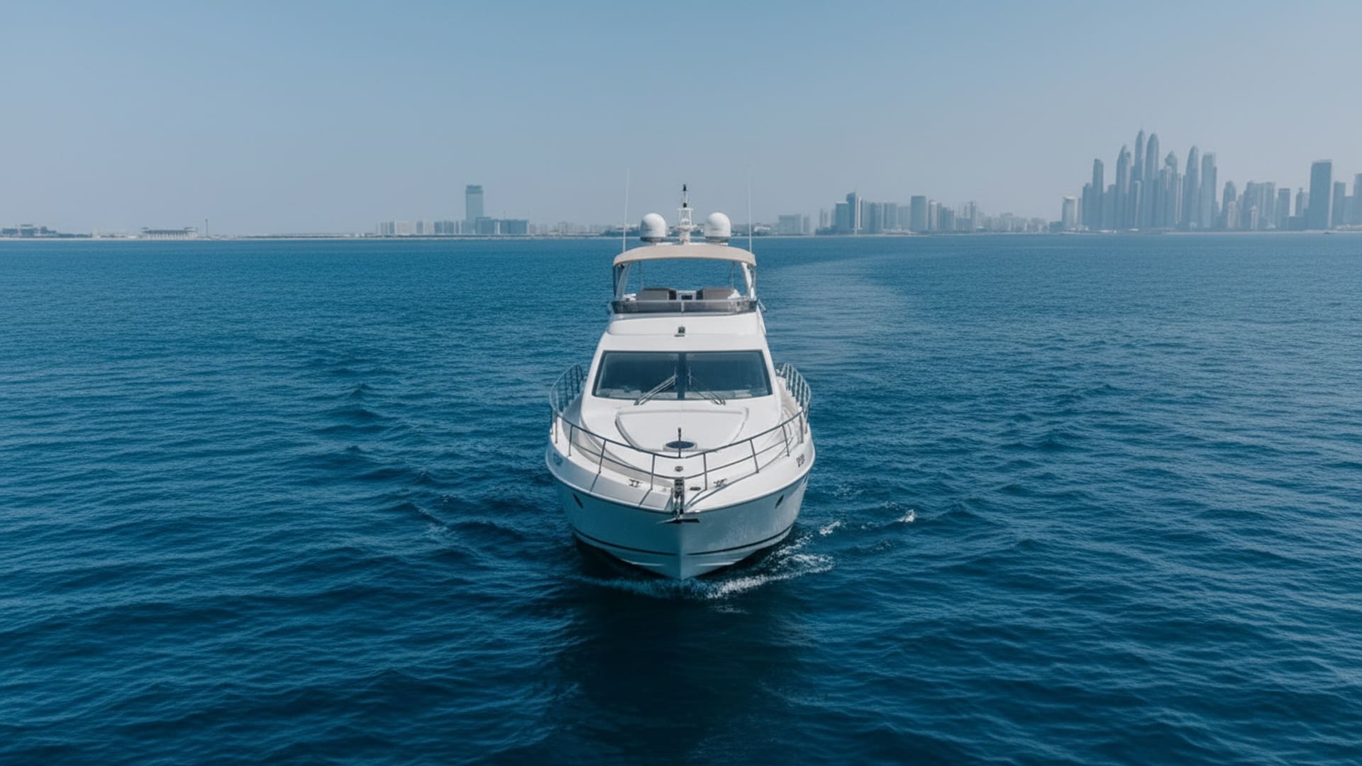 Sunset Duchess 55 ft premium yacht deck with comfortable seating