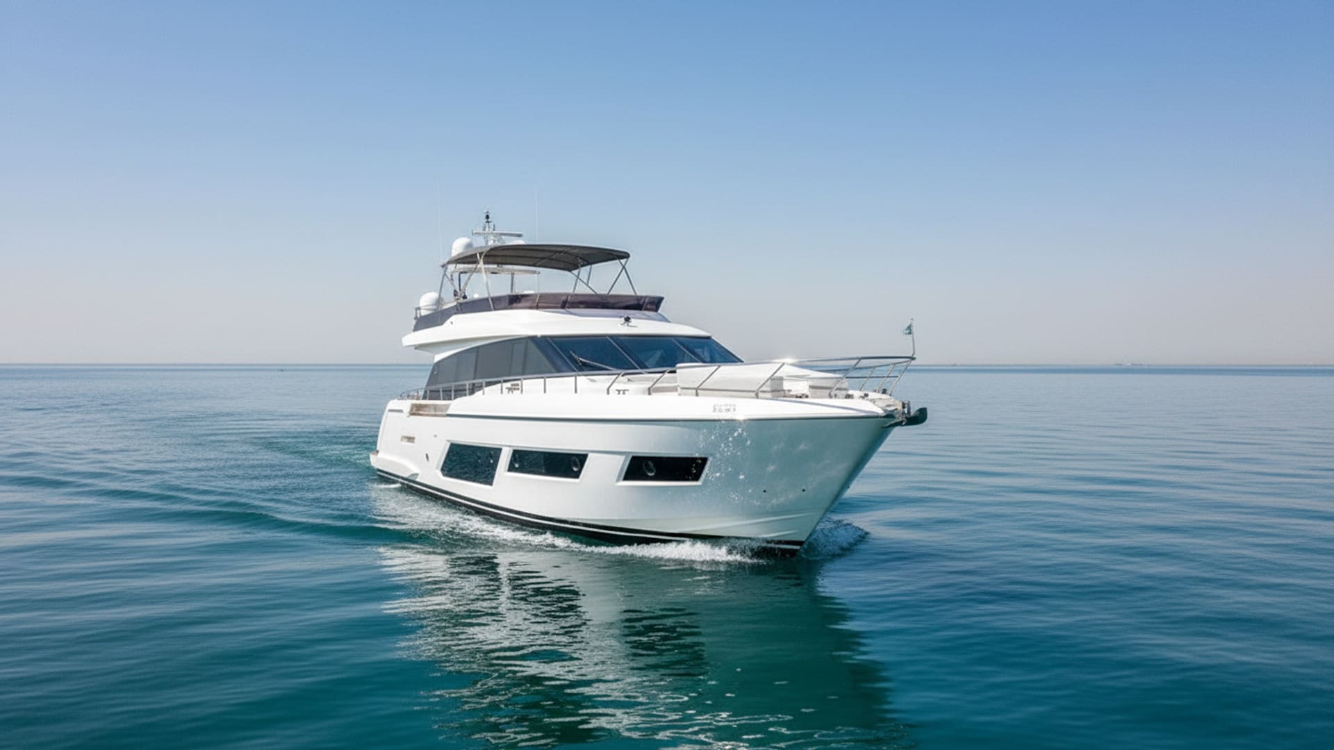 Moonlight Lady 67 ft spacious deck for guests