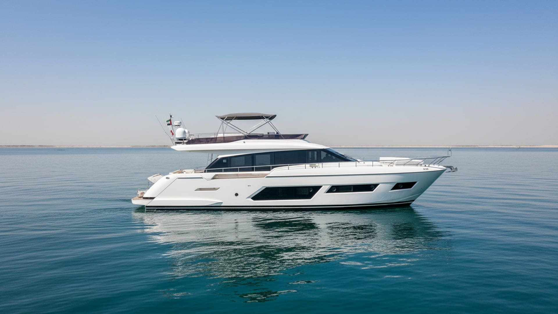 Moonlight Lady 67 ft yacht exterior, sleek design