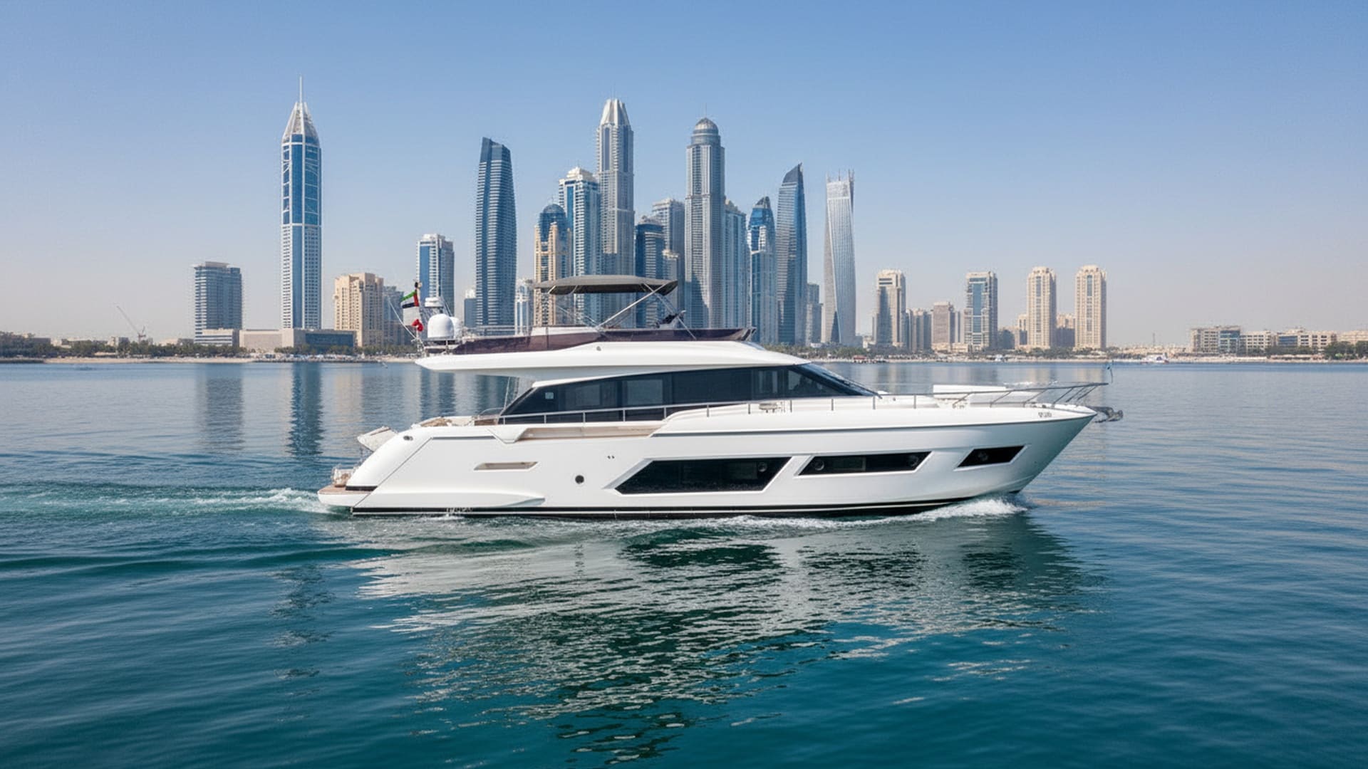 Moonlight Lady 67 ft yacht charter Dubai