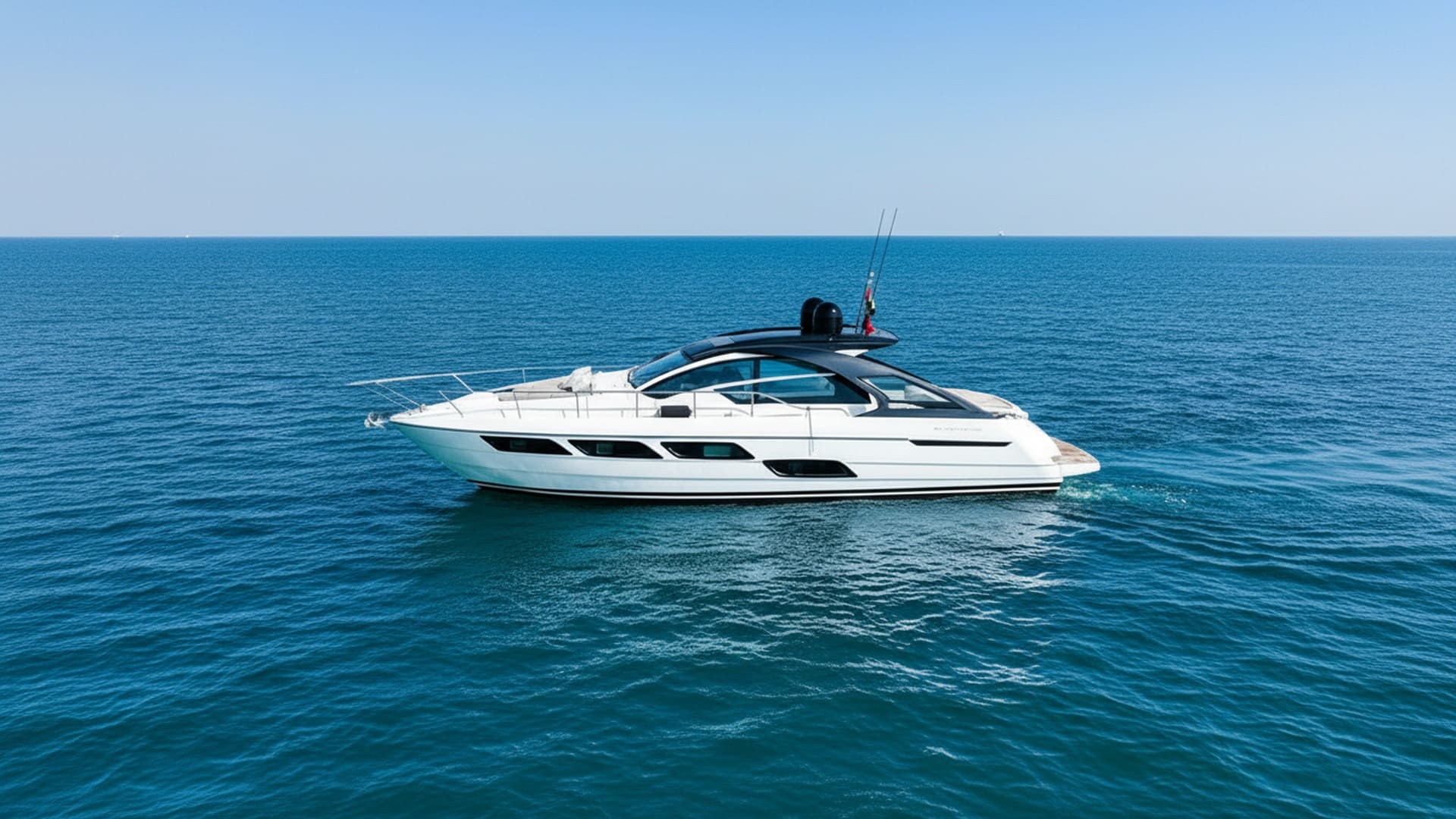 Coral Champion 52 ft yacht sleek exterior design
