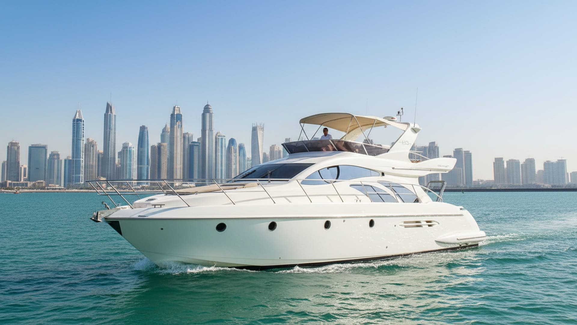Noble Victor 50 ft yacht charter Dubai