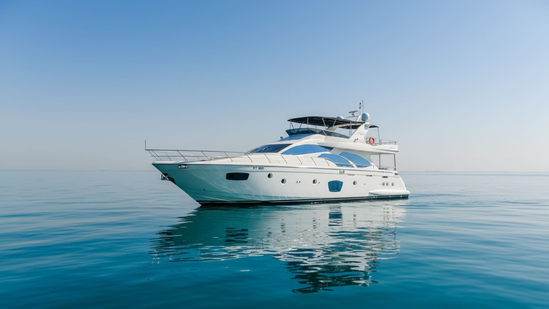 Platinum Treasure 75 ft yacht exterior, sleek design