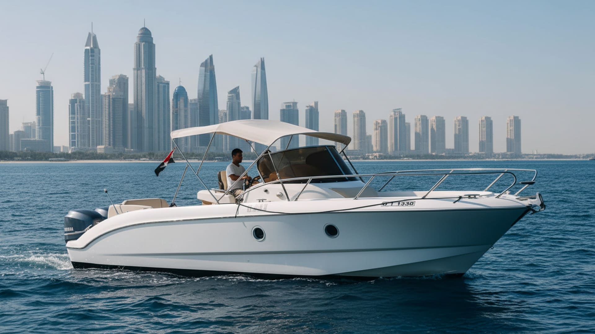 Spirit Voyager 30 ft yacht charter Dubai