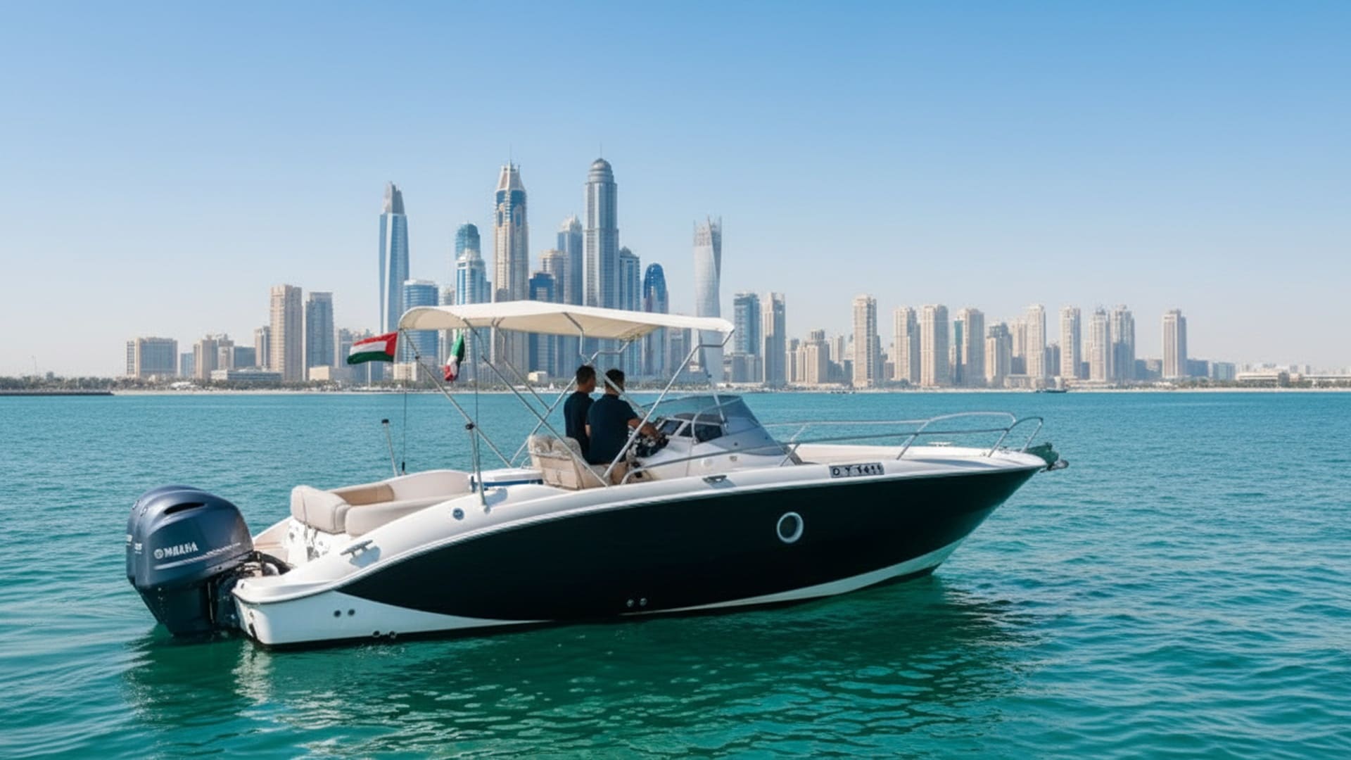 Breeze Crown 27 ft yacht charter Dubai