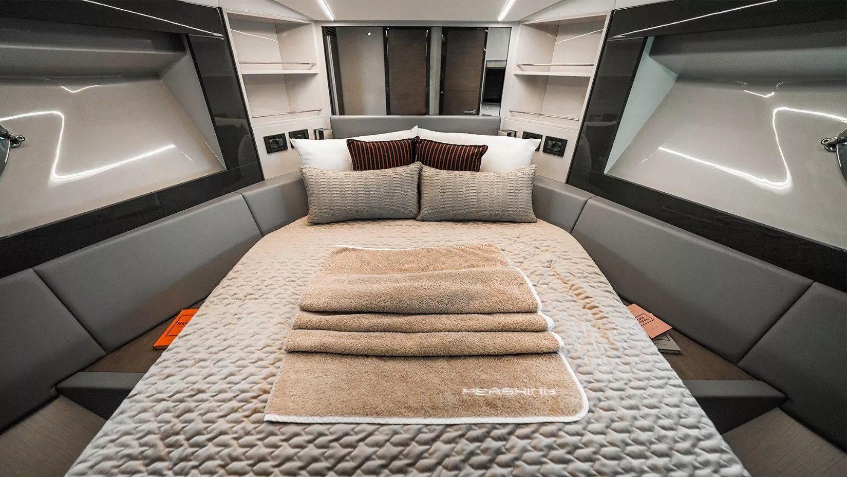 Pershing 5X Shark Grey charter in Dubai, photo 12