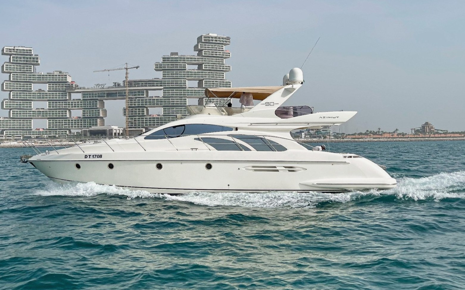 Azimut Grand Crew for charter