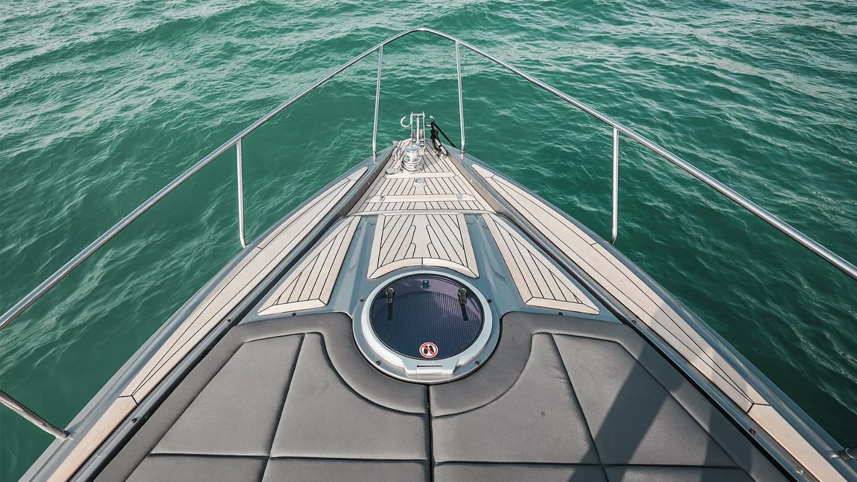 Pershing 5X Shark Grey charter in Dubai, photo 8