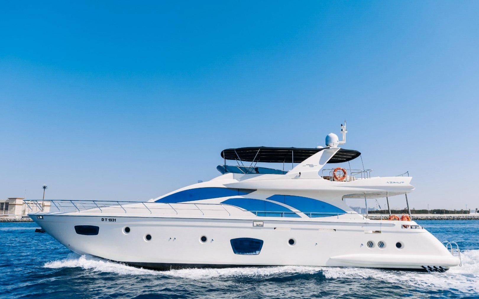 Azimut Viktoria for charter