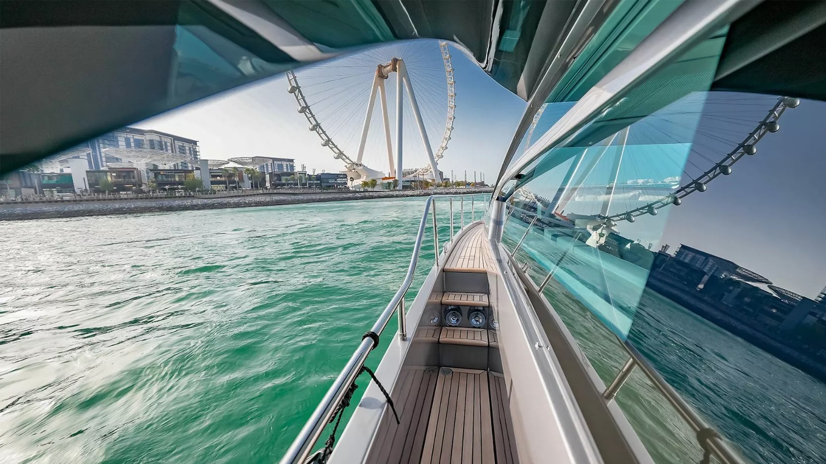 Pershing 5X Shark Grey charter in Dubai, photo 2